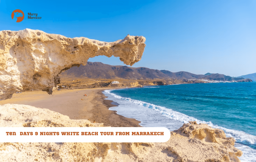 10 Days White Mediterranean Beach Tour from Marrakech